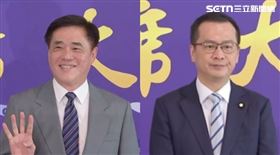 羅智強、郝龍斌告假赴花蓮災區，中天宣布今辯論會取消。（圖／翻攝畫面）