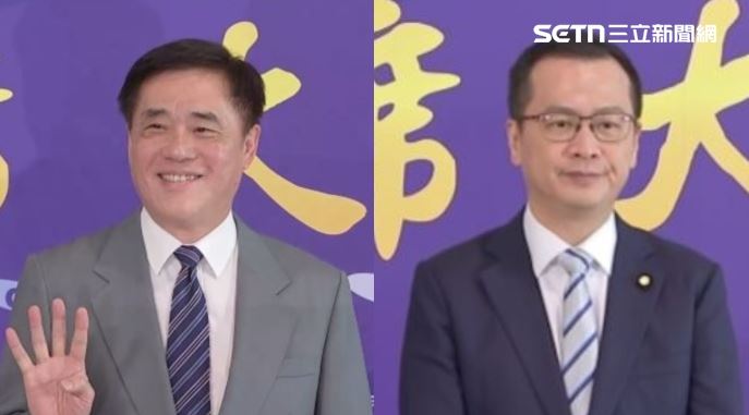 羅智強、郝龍斌告假赴花蓮災區，中天宣布今辯論會取消。（圖／翻攝畫面）