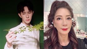 楊繡惠於直播上談論于朦朧事件。（圖／翻攝自于朦朧微博、楊繡惠臉書）