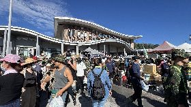 秋節假首日光復災區湧入志工（1）