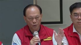 花蓮前進協調所總協調官季連成說明最新救災進度。（圖／翻攝畫面）