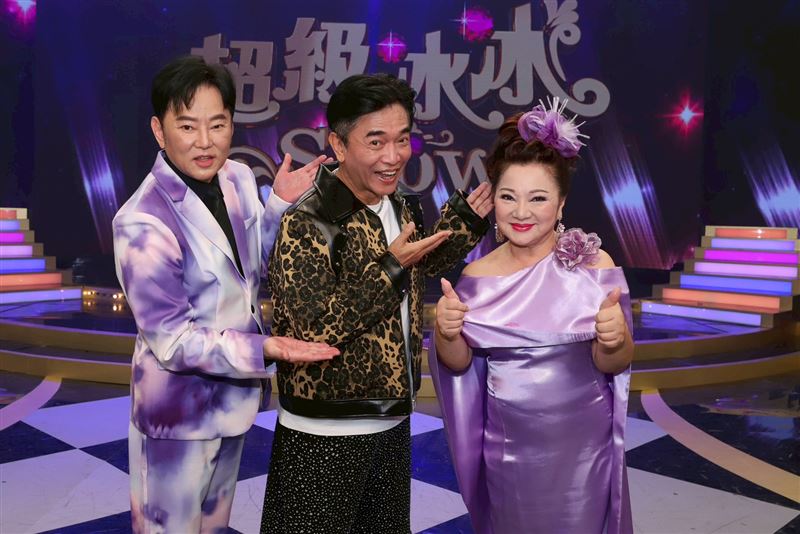 吳宗憲上白冰冰、陽帆節目。（圖／民視提供）