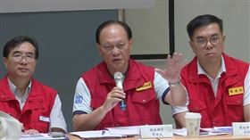 花蓮前進協調所總協調官季連成說明最新救災進度。（圖／翻攝畫面）