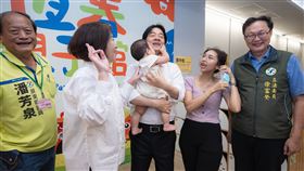 總統賴清德赴屏東視察恆春社會福利綜合館。（圖／總統府提供） 