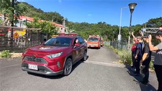 新北消全力支援花蓮　派員助清淤復原重建