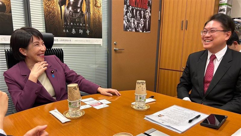 憶與高市早苗互動　林右昌：行動派政治家