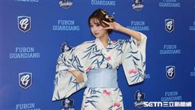 中職36年例行賽，Fubon Angels韓籍成員李珠珢本季最後一場應援。（圖／記者劉彥池攝影）