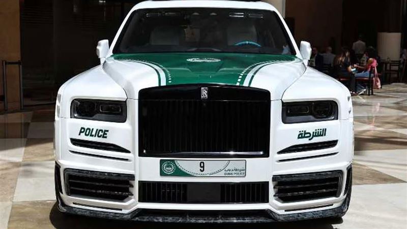 杜拜再出王牌！Rolls-Royce警車帥炸全球