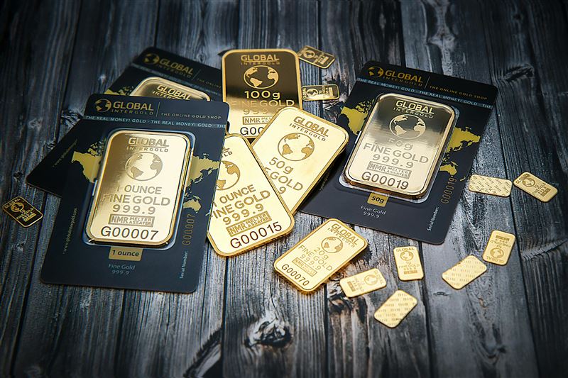黃金價格今年飆漲45%，成為央行與退休基金避險首選。（示意圖／翻攝自pixabay）