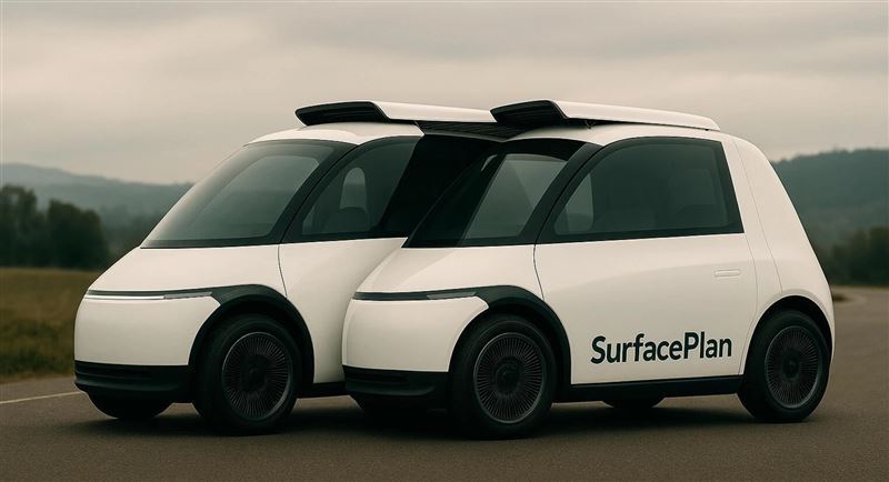 SurfacePlan直接靠輪胎內的活塞往地面戳，讓車子往前走。（圖／翻攝SurfacePlan網站）