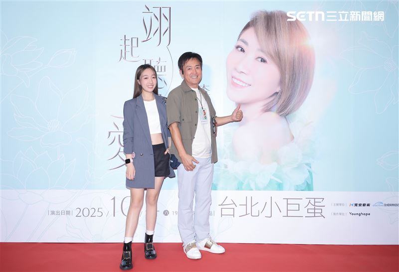 李翊君在台北小巨蛋舉辦演唱會，老公檢場和女兒香奈兒都到場支持。（圖／記者鄭孟晃攝影）