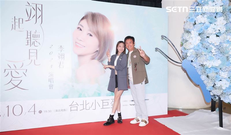 王敏淳與檢場去年10月才到場力挺李翊君小巨蛋演唱會。(圖/記者鄭孟晃攝影)