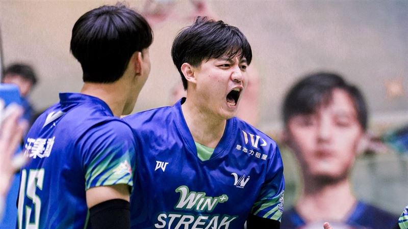 臺中連莊副攻手吳宗軒。（圖／臺中連莊提供）