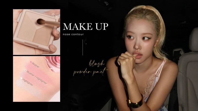 ROSÉ時裝週同款「低鼻樑畫法」公開！