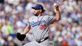 道奇分區賽26人名單柯蕭（Clayton Kershaw）入列。（圖／美聯社／達志影像）