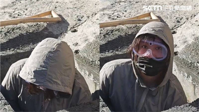鏟子女超人深入水溝清淤片瘋傳　萬人讚爆