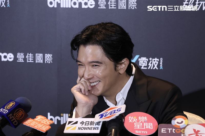 邱澤一開口就是育兒經。（圖／記者鄭孟晃攝影）