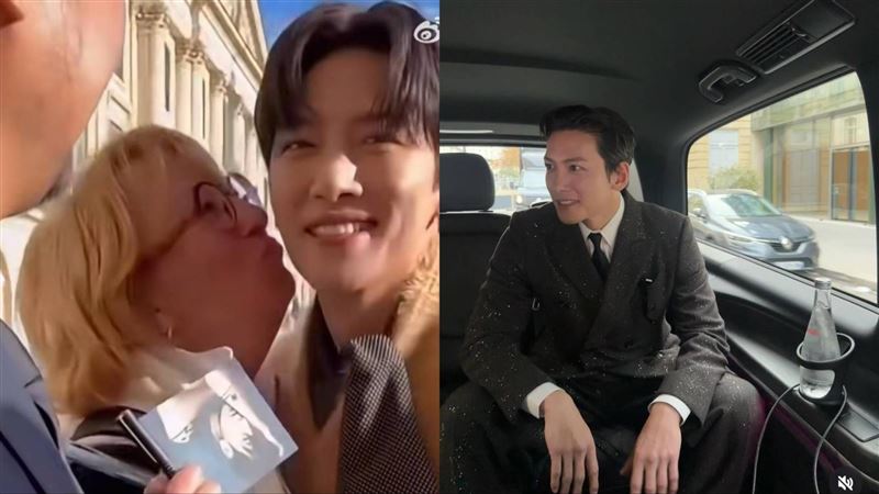 池昌旭險被強吻，保鑣沒反應挨轟。（圖／翻攝自池昌旭IG）
