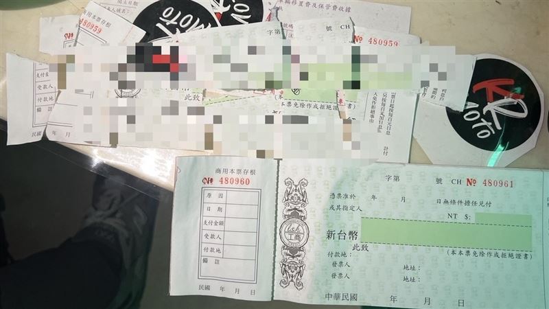 鍾男被逼簽的本票。（圖／翻攝畫面）