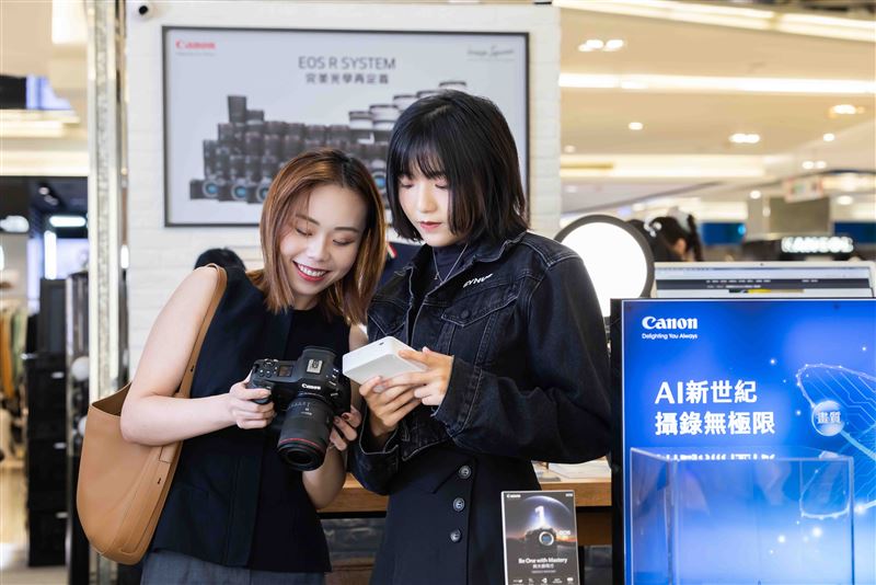 Canon形象概念店新據點「板橋大遠百店」開幕，於10月1日至10月31日止，推出優惠活動。（圖／品牌業者提供）