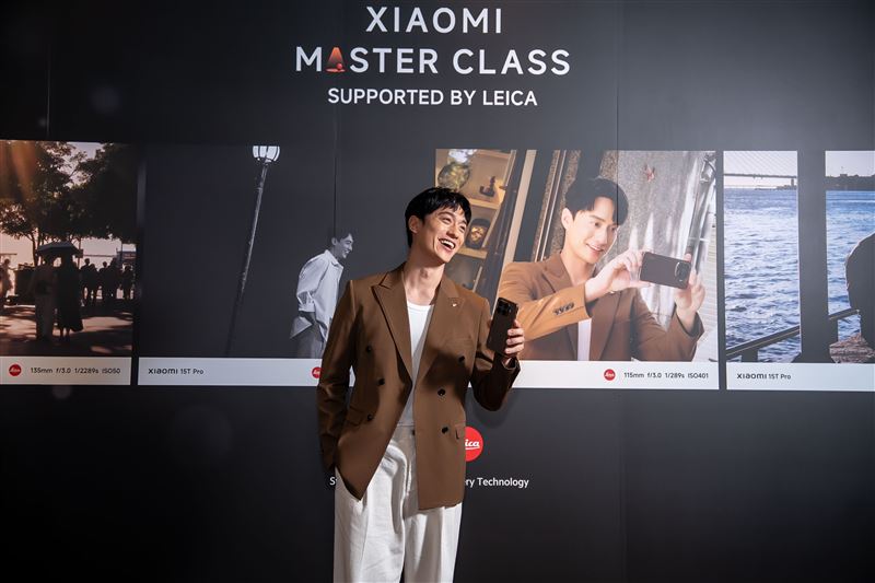 實力派演員劉俊謙3日晚間參與「Xiaomi 15T Series - Master Class 徠，見證你的高光時刻」。（圖／品牌業者提供）