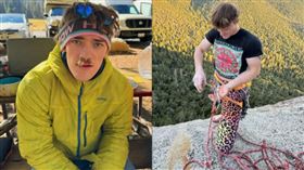 美國攀岩網紅巴林‧米勒在優勝美地國家公園直播挑戰「酋長岩」時意外墜落身亡，年僅23歲。（圖／翻攝自巴林‧米勒IG）