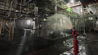 中秋夜不平靜！台塑林園廠馬達冒火煙