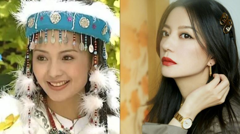 近日有傳言指出趙薇（右）與《還珠格格 Ⅱ》「香妃」一角的劉丹（左）之死有關。（圖／翻攝自趙薇、劉丹微博）
