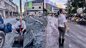 妍安救災挨轟作秀。（圖／翻攝自妍安IG）