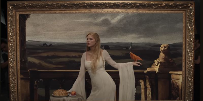 泰勒絲自製的酸種麵包也入鏡MV。（圖／翻攝自Taylor Swift YouTube）
