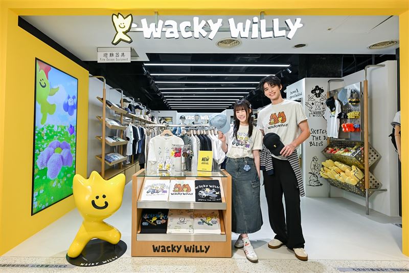Wacky WiLLY推出台灣四款限定服飾，把在地文化與品牌幽默巧思結合，讓時尚更接地氣也更有趣味。（圖／品牌業者提供）