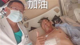 苗栗隨機砍人案 林男轉出加護病房（圖／翻攝自馮啟彥臉書）