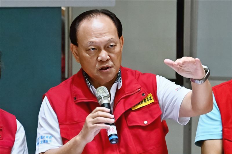 中央前進協調所總協調官季連成。（圖／行政院提供）