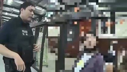 經員警調解後，雙方都不提告自行離去。（圖／翻攝畫面）