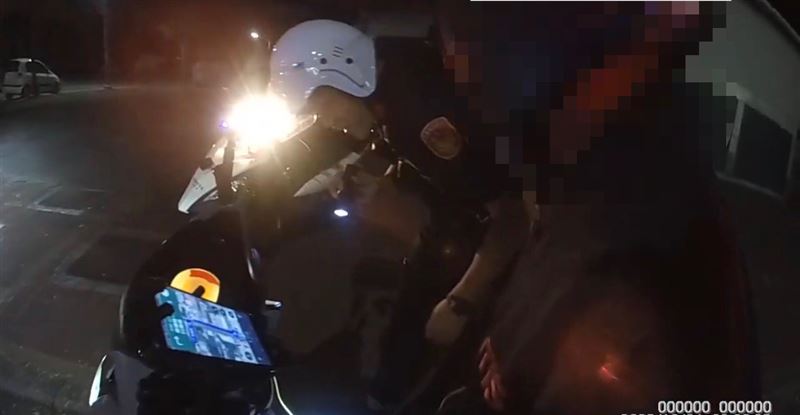 22歲廖姓男子偷車赴花蓮光復災區領物資被逮。（圖/翻攝畫面）