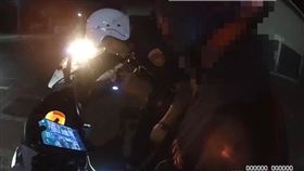 22歲廖姓男子偷車赴花蓮光復災區領物資被逮。（圖/翻攝畫面）