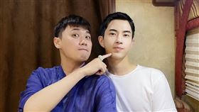 于朦朧、李林。（圖／翻攝自微博）