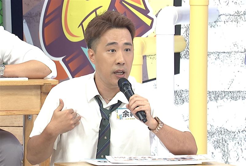余祥銓提到柔柔廚藝（圖／中天提供）