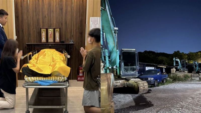 桃園「挖土機超人」林鴻森花蓮救災，遭刺傷感染，中秋夜宣告不治。（圖／翻攝自林奕華臉書）