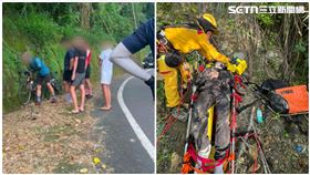 台南,龍崎,墜谷,16歲無照少年同日墜谷，目的地也是二寮觀日平台。（圖／翻攝畫面）