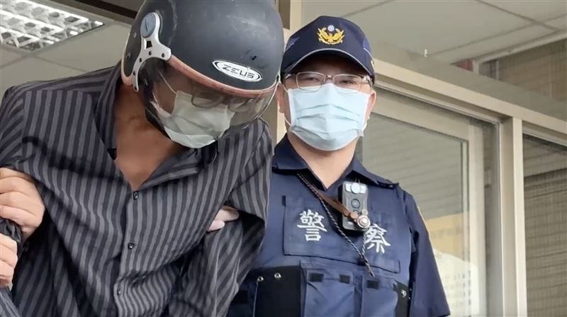 陳男是名街友，平時居無定所。（圖／翻攝畫面）