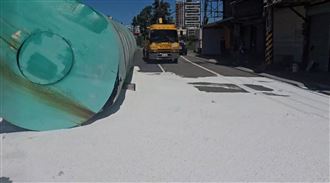 新／竹市西濱「下雪」驚人奇景曝光