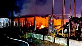 智慧養殖禽場,光電,太陽能板,火警,燒死,損失,千萬,鵝,雲林（圖／翻攝畫面）