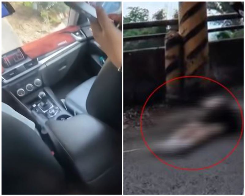 同行妹子拍下車內飆速畫面，楊姓少年遭撞瀕死影片，也被PO上網。（圖／翻攝畫面）