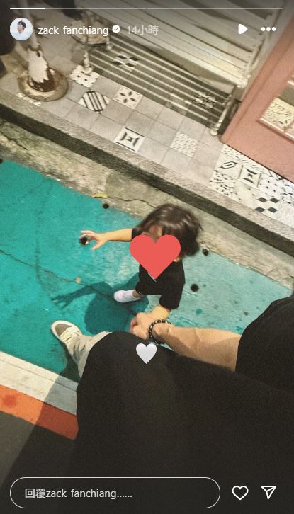 范姜彥豐曬女兒仍不見粿粿。（圖／翻攝自范姜彥豐IG）
