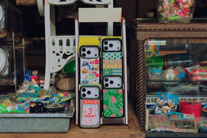 CASETiFY STUDiO概念店進駐新竹Big City遠東巨城購物中心，推「臺灣系列」印花並祭出滿額禮與配件5折優惠。（圖／品牌業者提供）