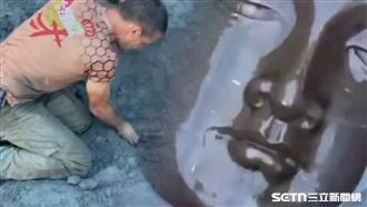 神的求救！他突起雞皮疙瘩災區挖出觀音
