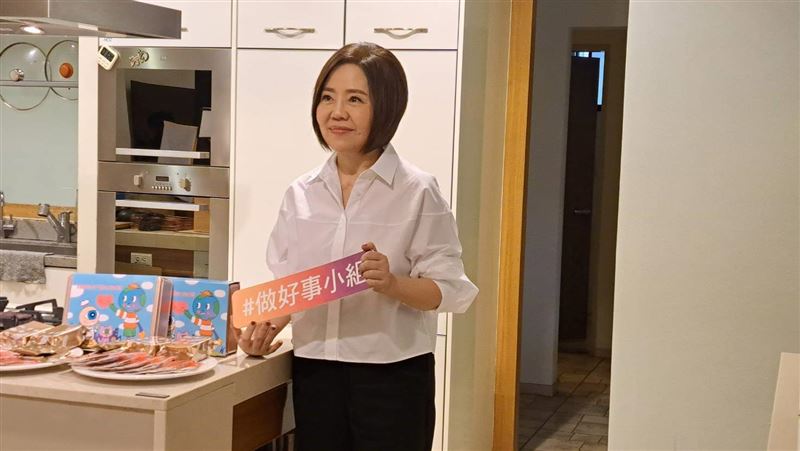 于美人出手行善（圖／記者鍾智凱攝影）