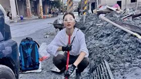 妍安救災挨轟作秀。（圖／翻攝自妍安IG）