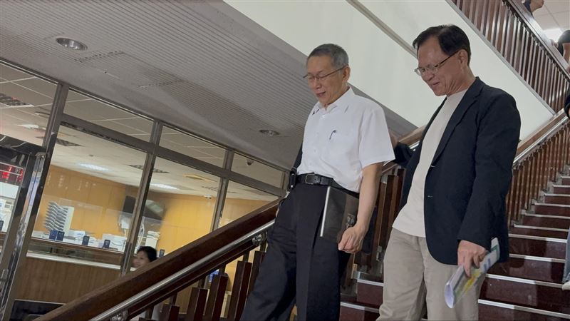 輝達北士科總部案卡關，柯文哲酸檢察官「搞成這樣，輝達哪敢來」。（圖／記者楊佩琪攝）